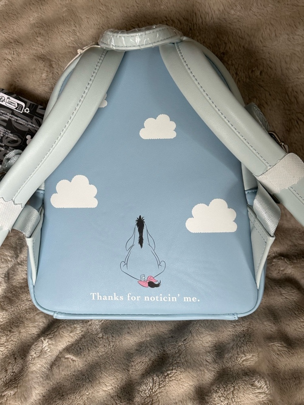 Loungefly Disney Eeyore Mini Backpack – NWT 💙 - Picture 7 of 15